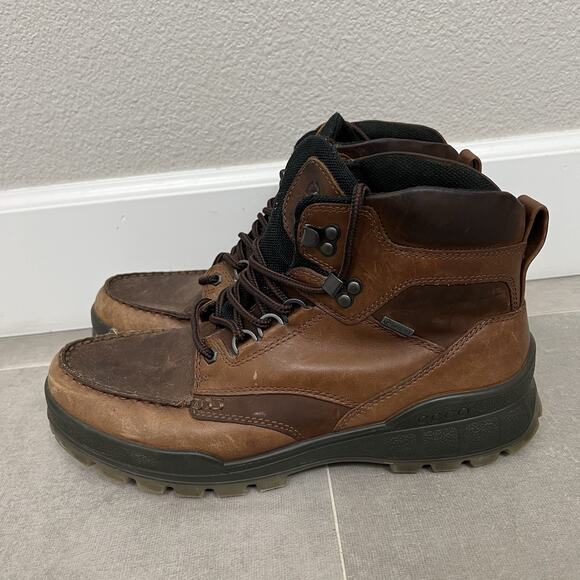 Ecco Track 25 Mens US 10-10.5/EU 44 GoreTex Waterproof Moc Hiking Boots Shoes main image 5